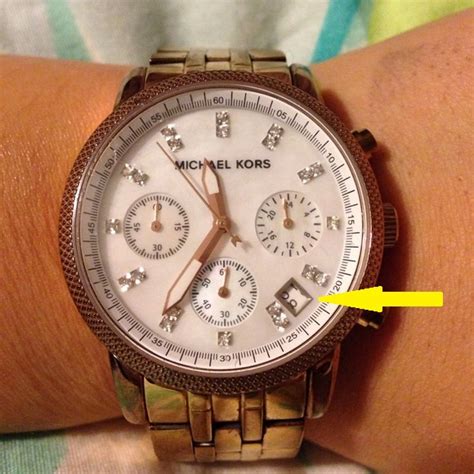 how to tell a fake michael kors watch|false michael kors watch.